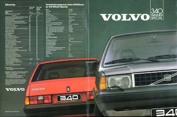 Brochures Volvo 340 - Folders