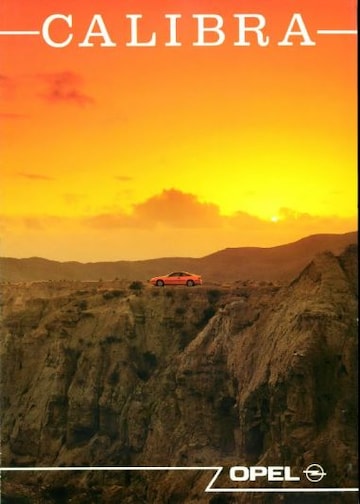 Brochures Opel Calibra - Folders