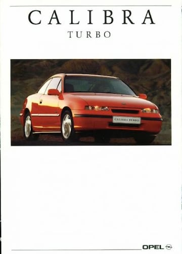 Brochures Opel Calibra - Folders