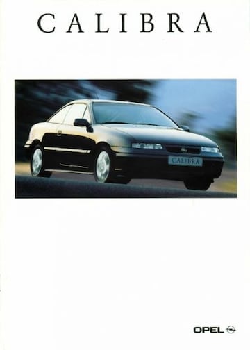 Brochures Opel Calibra - Folders