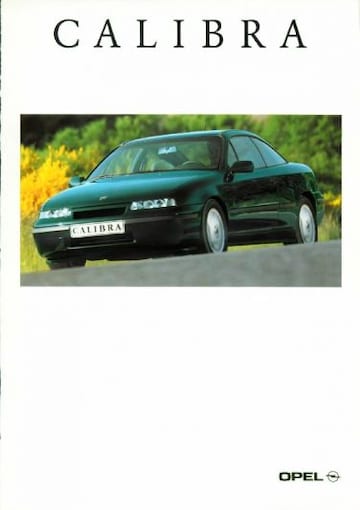 Brochures Opel Calibra - Folders
