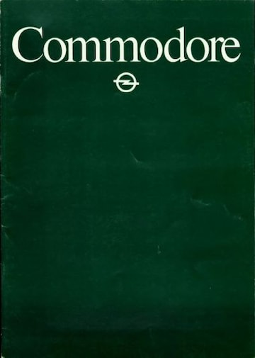 Brochure Opel Commodore