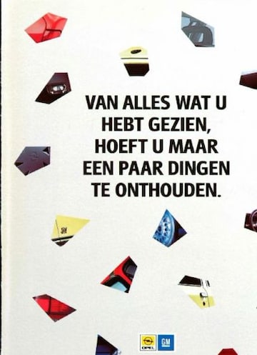 Brochures Opel Kadett - Folders