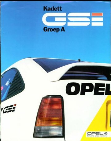 Brochures Opel Kadett - Folders