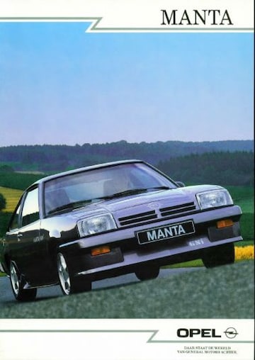 Brochure Opel Manta