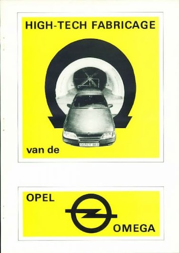 Brochures Opel Omega - Folders