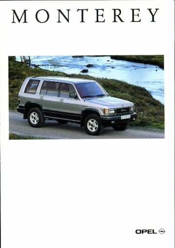 Brochure Opel Monterey
