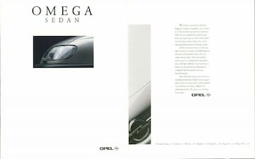 Brochures Opel Omega - Folders