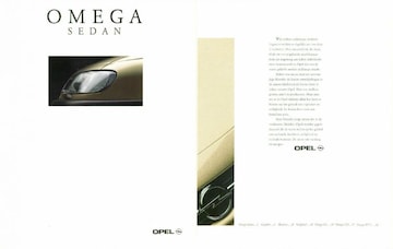 Brochures Opel Omega - Folders