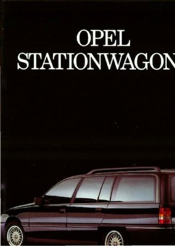 Brochures Opel Omega - Folders