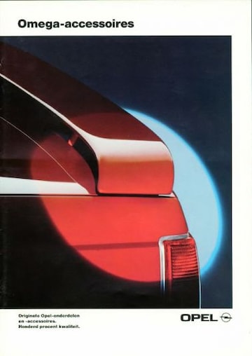Brochures Opel Omega - Folders