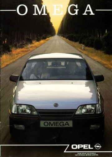 Brochures Opel Omega - Folders