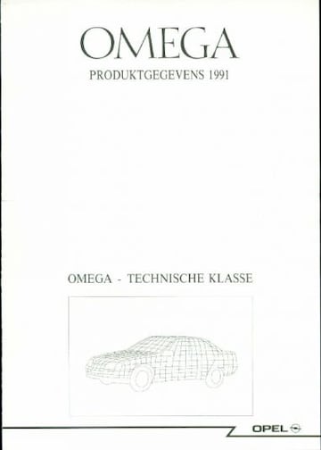 Brochures Opel Omega - Folders