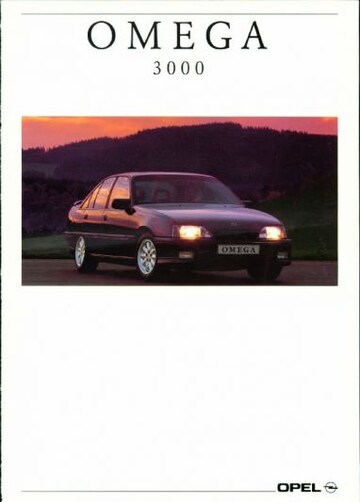 Brochures Opel Omega - Folders