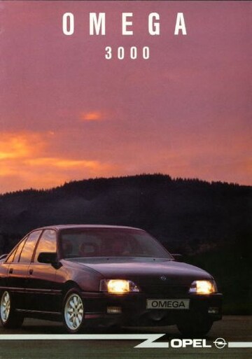Brochures Opel Omega - Folders