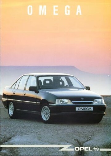 Brochures Opel Omega - Folders