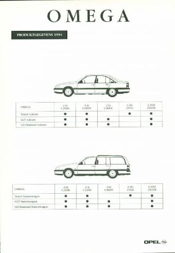 Brochures Opel - Folders