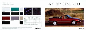 Brochures Opel Astra - Folders