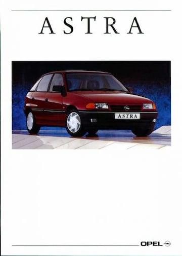 Brochures Opel Astra - Folders