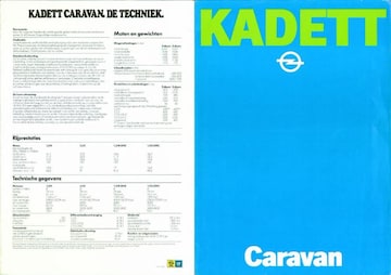 Brochures Opel Kadett - Folders