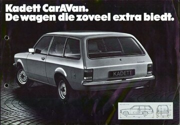 Brochures Opel Kadett - Folders