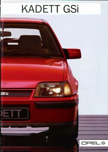 Brochures Opel Kadett - Folders