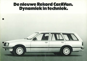 Brochures Opel Rekord - Folders