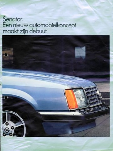 Brochures Opel Senator - Folders