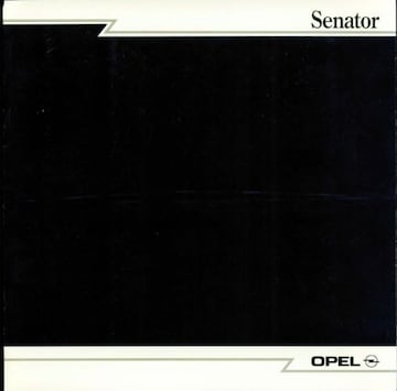 Brochures Opel Senator - Folders