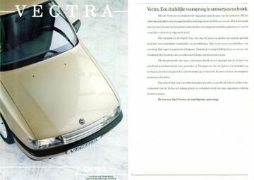 Brochures Opel Vectra - Folders