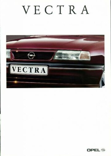 Brochures Opel Vectra - Folders