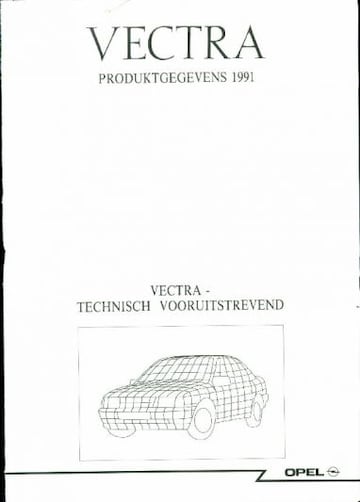 Brochures Opel Vectra - Folders