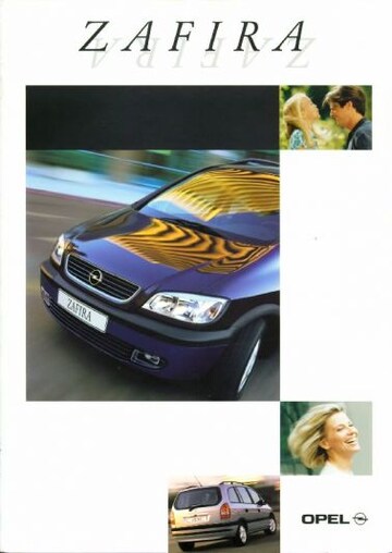 Brochures Opel Zafira - Folders