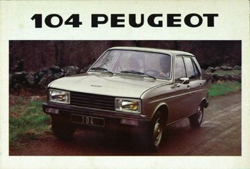 Brochures Peugeot 104 - Folders
