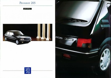 Brochures Peugeot 205 - Folders