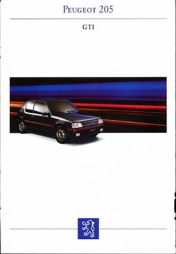 Brochures Peugeot 205 - Folders