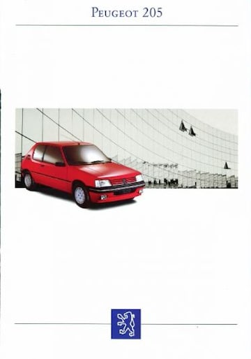 Brochures Peugeot 205 - Folders