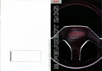 Brochures Peugeot 205 - Folders