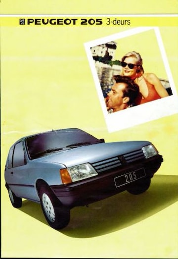 Brochures Peugeot 205 - Folders