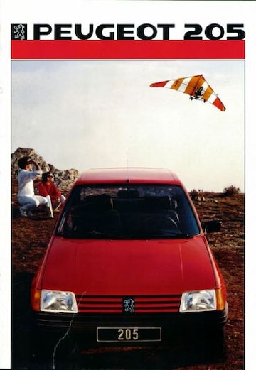 Brochures Peugeot 205 - Folders
