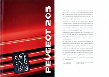 Brochures Peugeot 205 - Folders