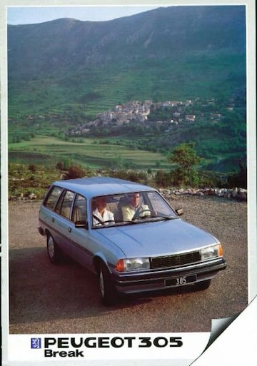 Brochures Peugeot 305 - Folders