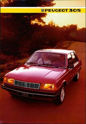 Brochures Peugeot 305 - Folders