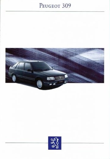 Brochure Peugeot 309