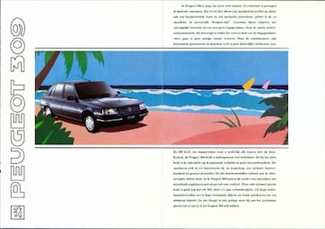 Brochures Peugeot 309 - Folders