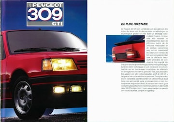 Brochures Peugeot 309 - Folders