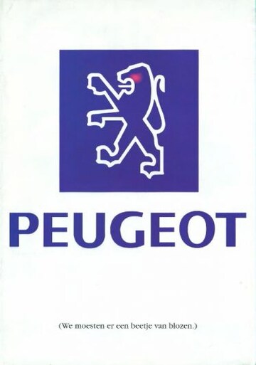 Brochures Peugeot 806 - Folders