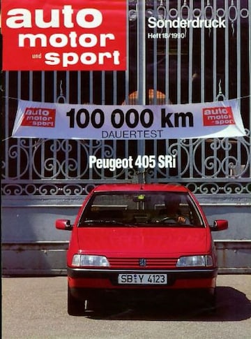 Brochures Peugeot 405 - Folders