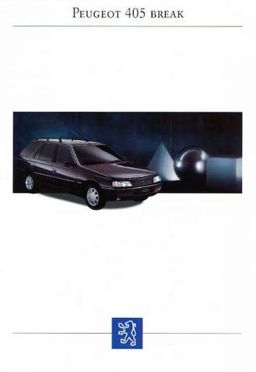 Brochures Peugeot 405 - Folders