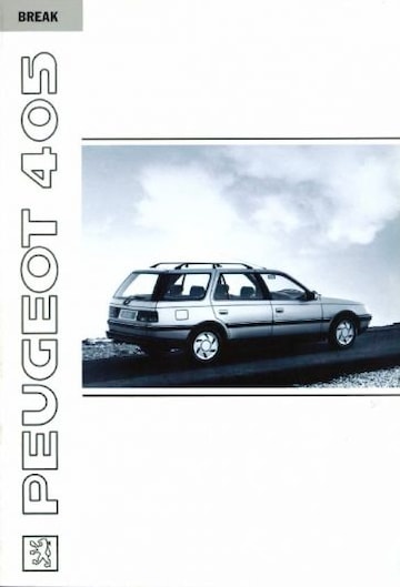 Brochures Peugeot 405 - Folders